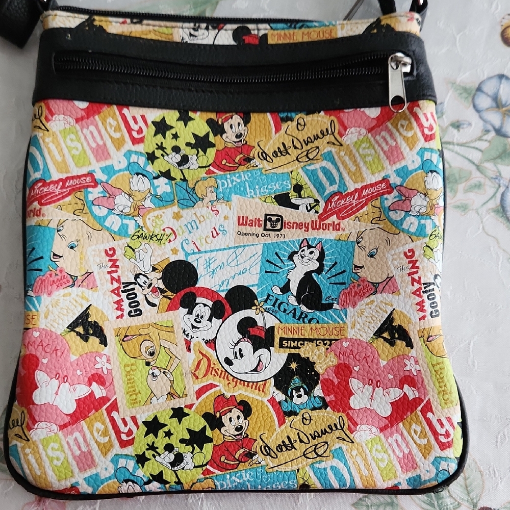 Disney Multicolor Character Crossbody Bag